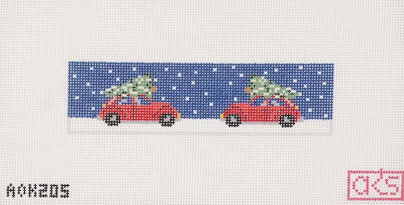 VW Bug Christmas Key Fob