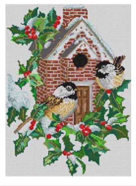 Winter Bird House