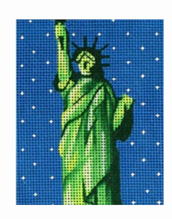Statue of Liberty Starry Rectangle
