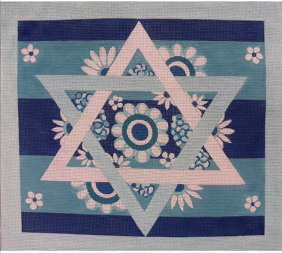 Blue Star of David Tallis Bag
