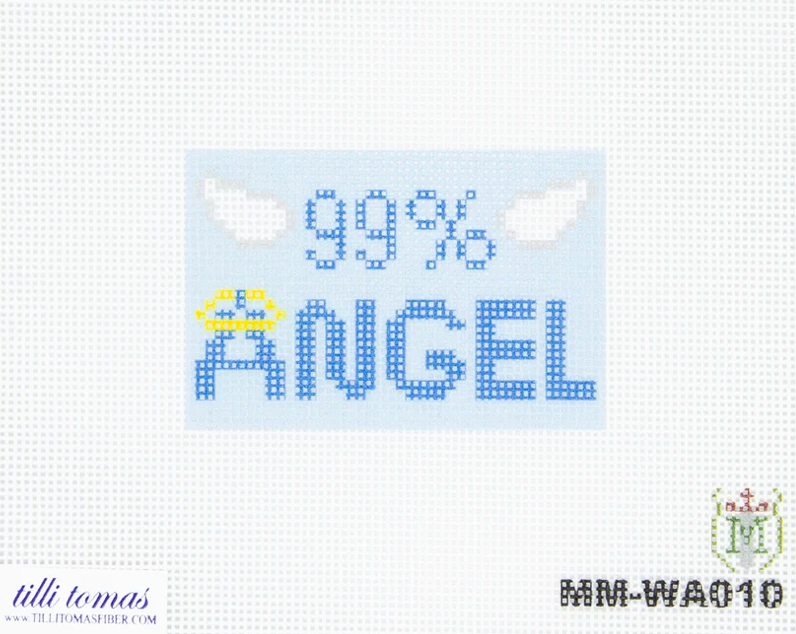 99% Angel Luggage Tag Insert (printed)