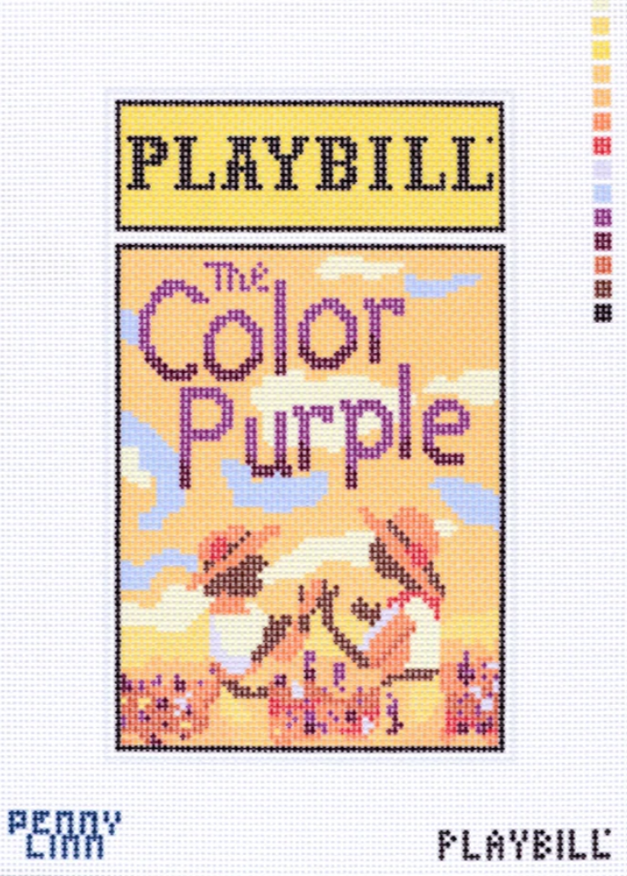 Life-Sized The Color Purple Playbill