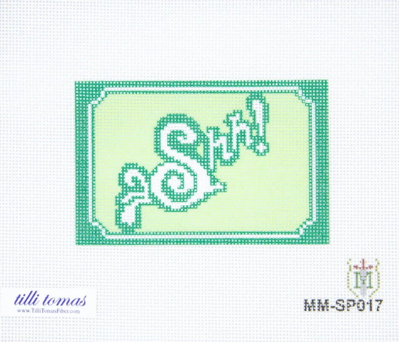 "Shh!" Sign (printed)