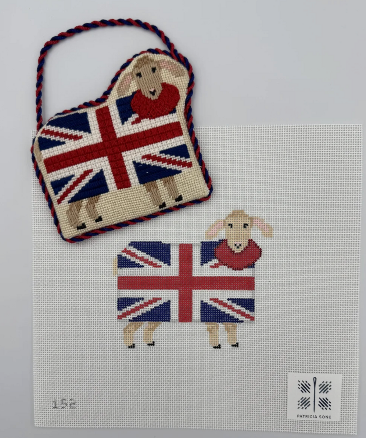 Union Jack Sheep with Stitch Guide