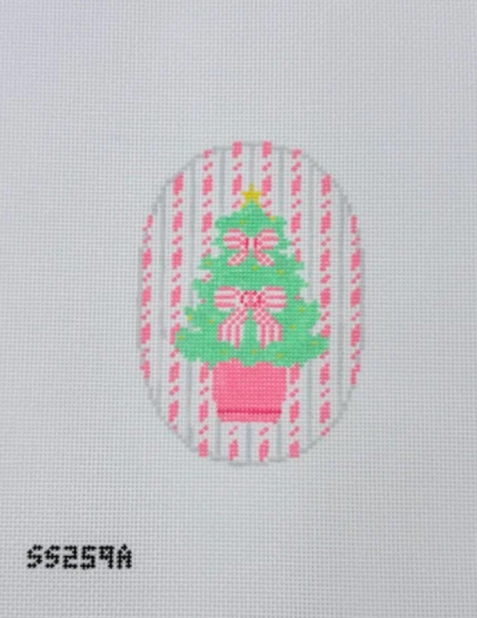 Pink Christmas Tree with Bows