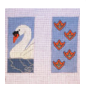 Swan Double-Sided Eyeglass Case