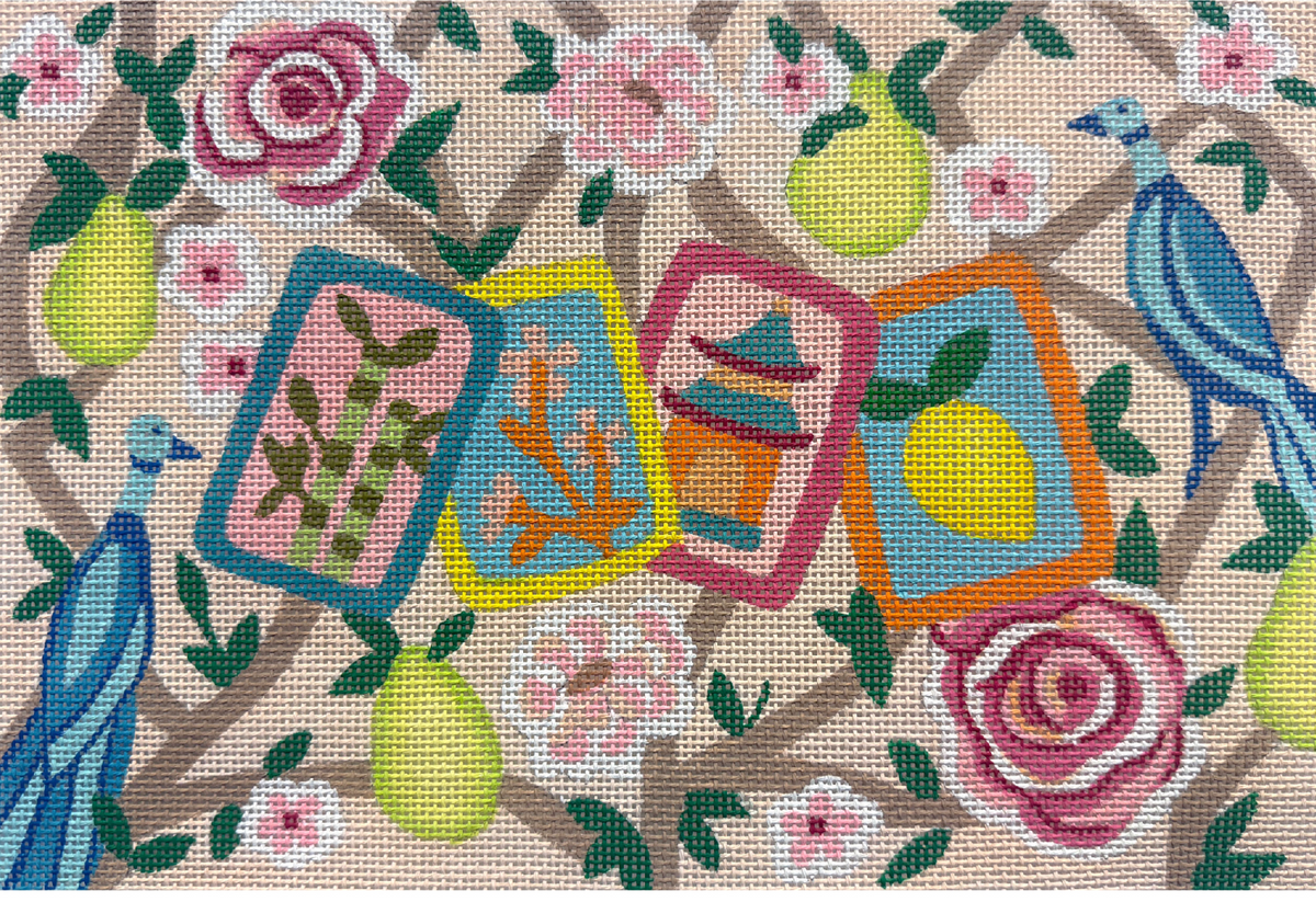 Mahjong Tiles – Floral