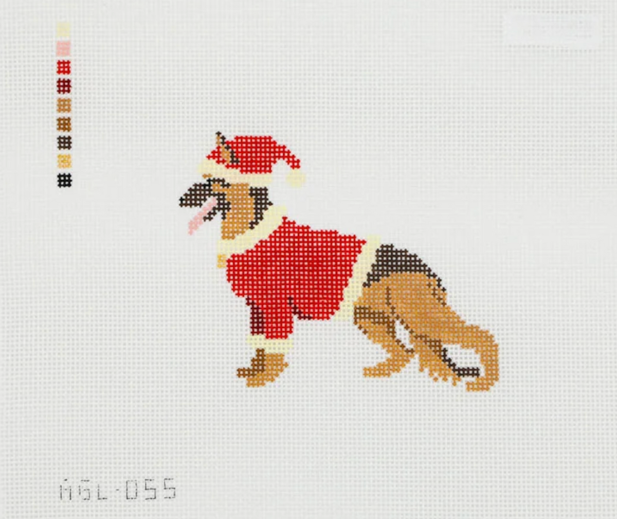 Santa German Shepherd