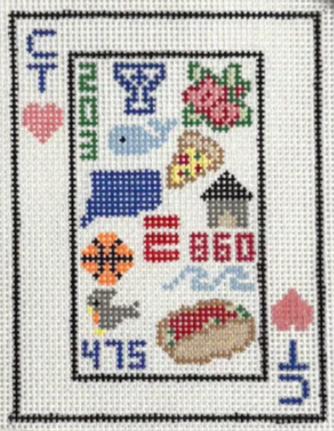 Connecticut Playing Card
