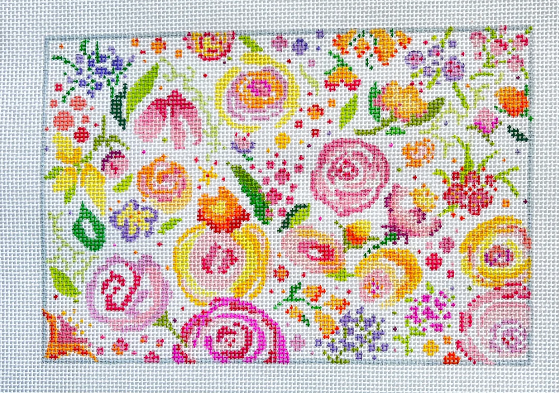 Rose Floral Purse