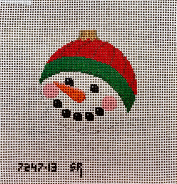Snowman Head Round - 13 mesh