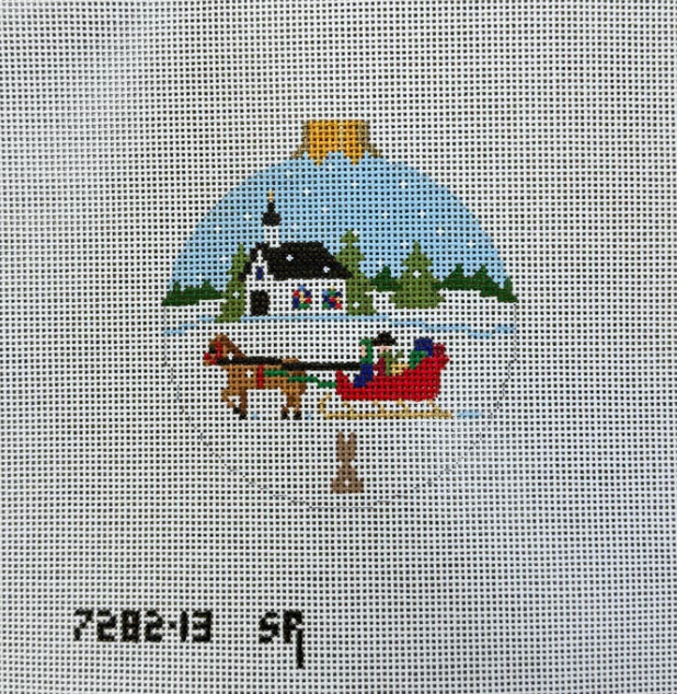 Sleigh Ride Church Round - 13 mesh