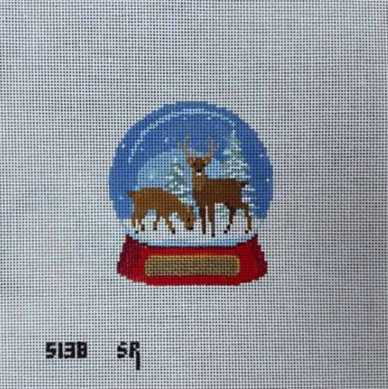 Snow Globe with Deer