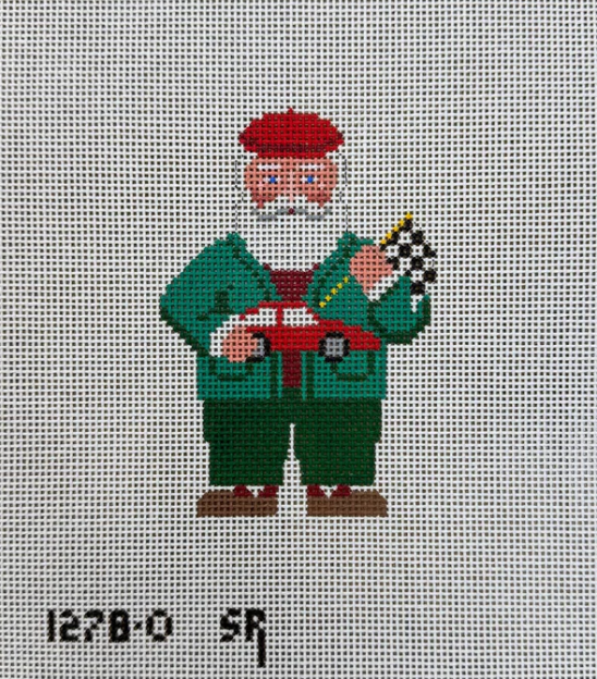 Race Car Santa