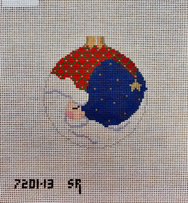 Moon Santa Round - 13 mesh