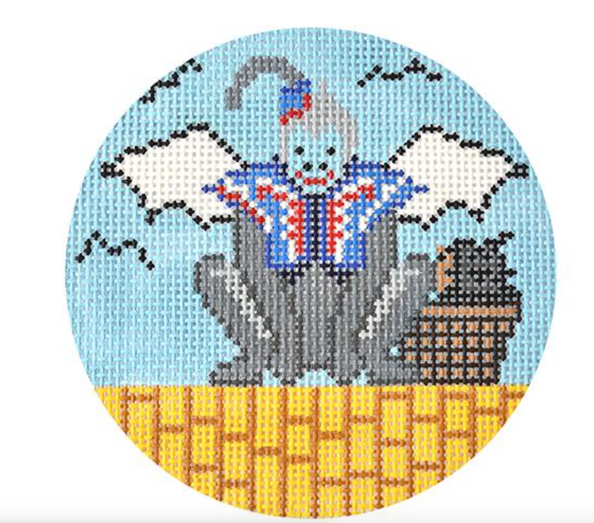 Flying Monkey Feet Round