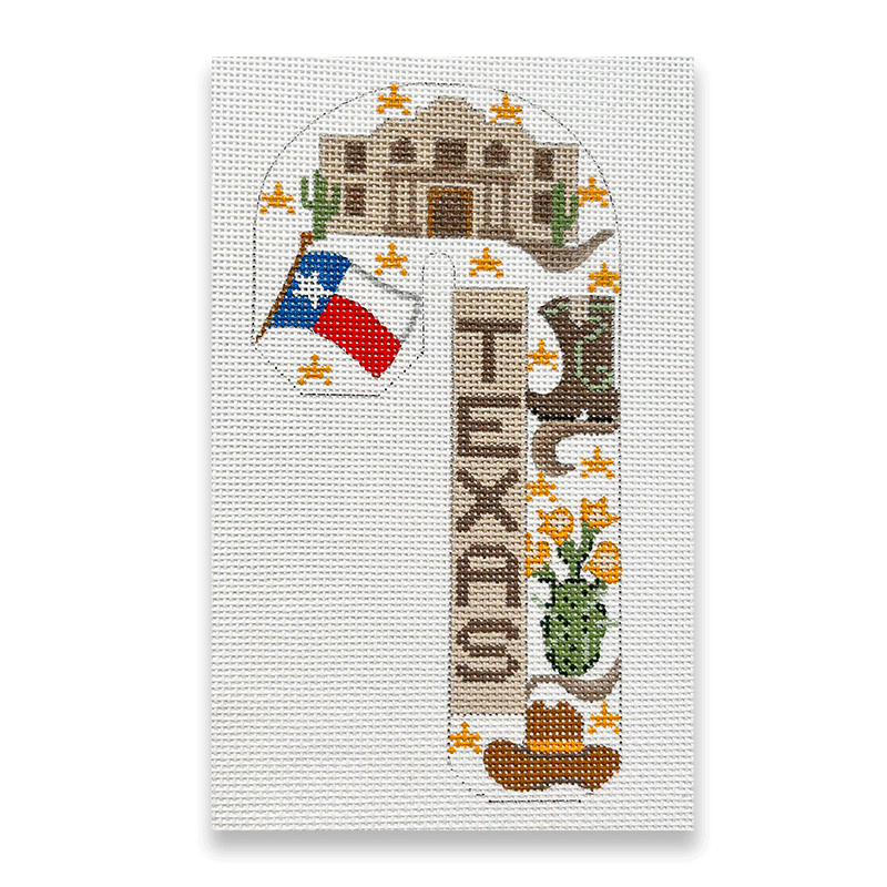 Texas Travel Candy Cane