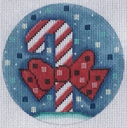 ZIA: Candy Cane Ornament