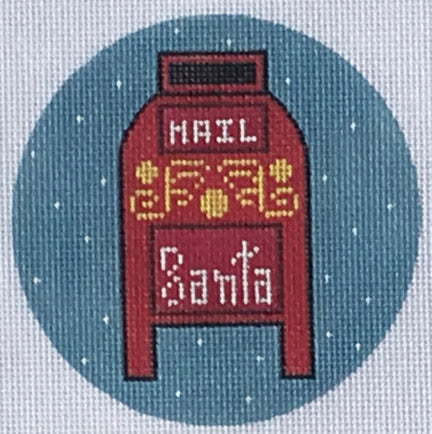 ZIA: Santa Mailbox Ornament