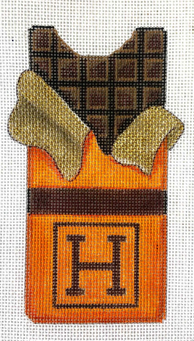 alice peterson Hermes Candy Bar needlepoint canvas