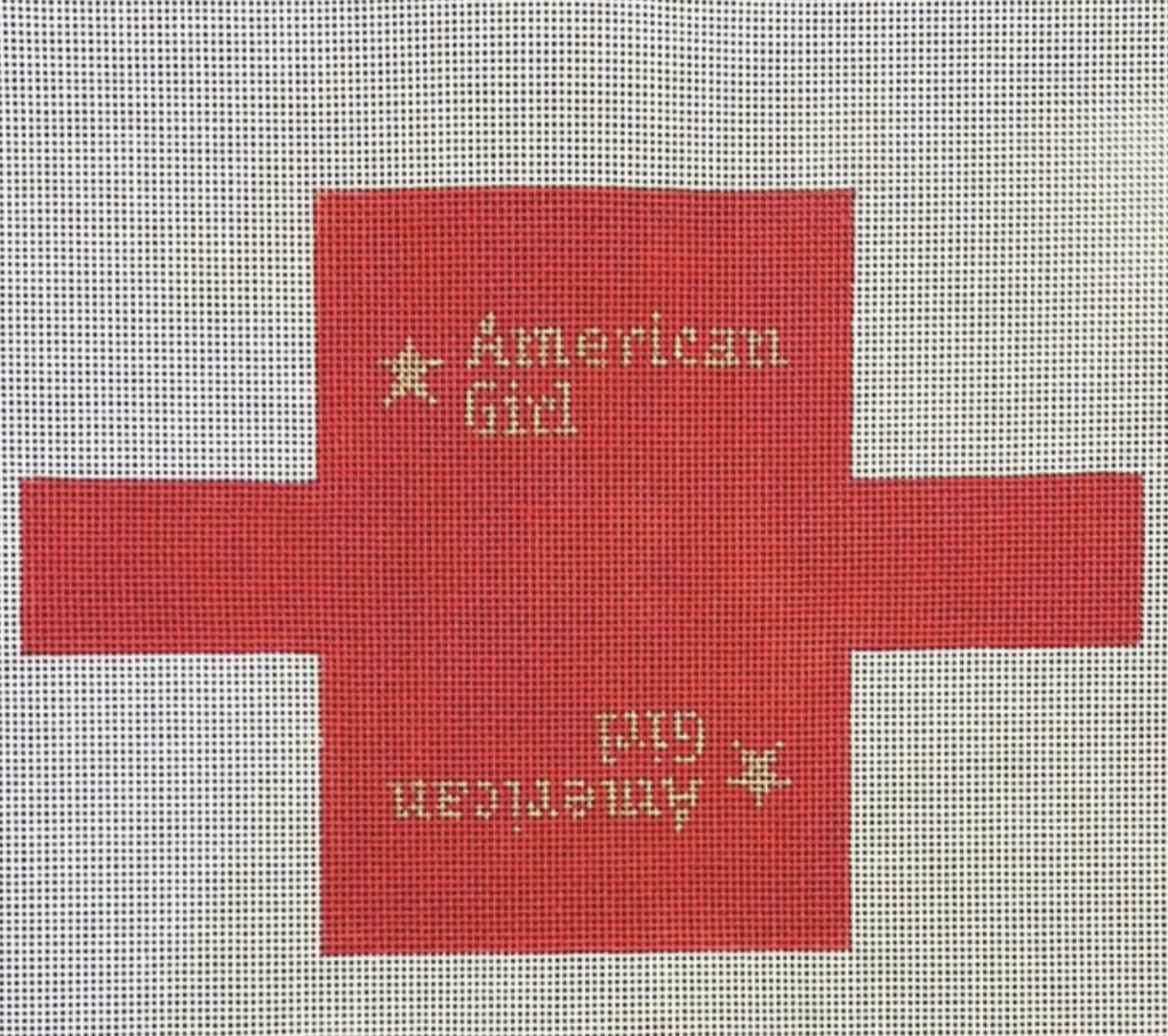 american girl 3d bad needlepoint canvas