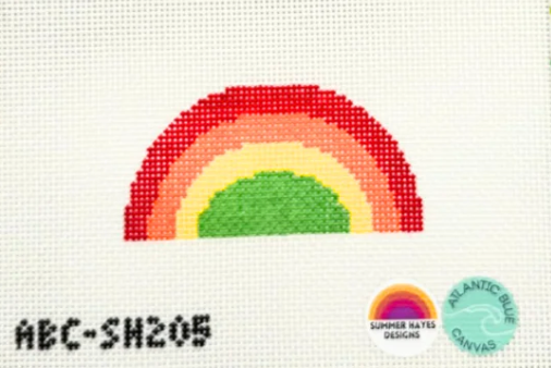 atlantic blue Rainbow Original BEGINNER needlepoint KIT