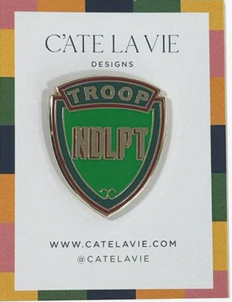 cate la vie Green Troop NDLPT Needle Minder