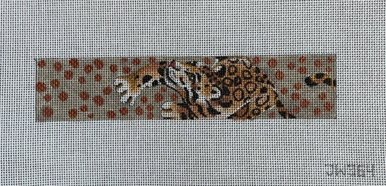 colors of praise Leopard Cuff Bracelet needlepoint canvas