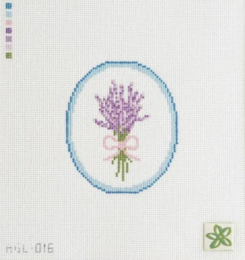 dogwood needlepoint bunch of lavender needlepoint canvas