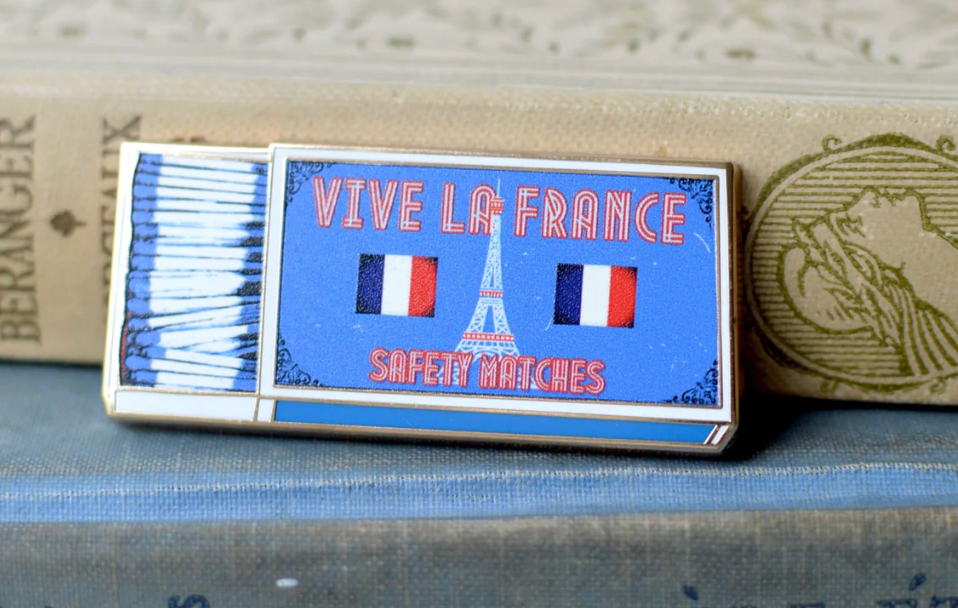 go stitch Vive La France Matchbox Needle Minder