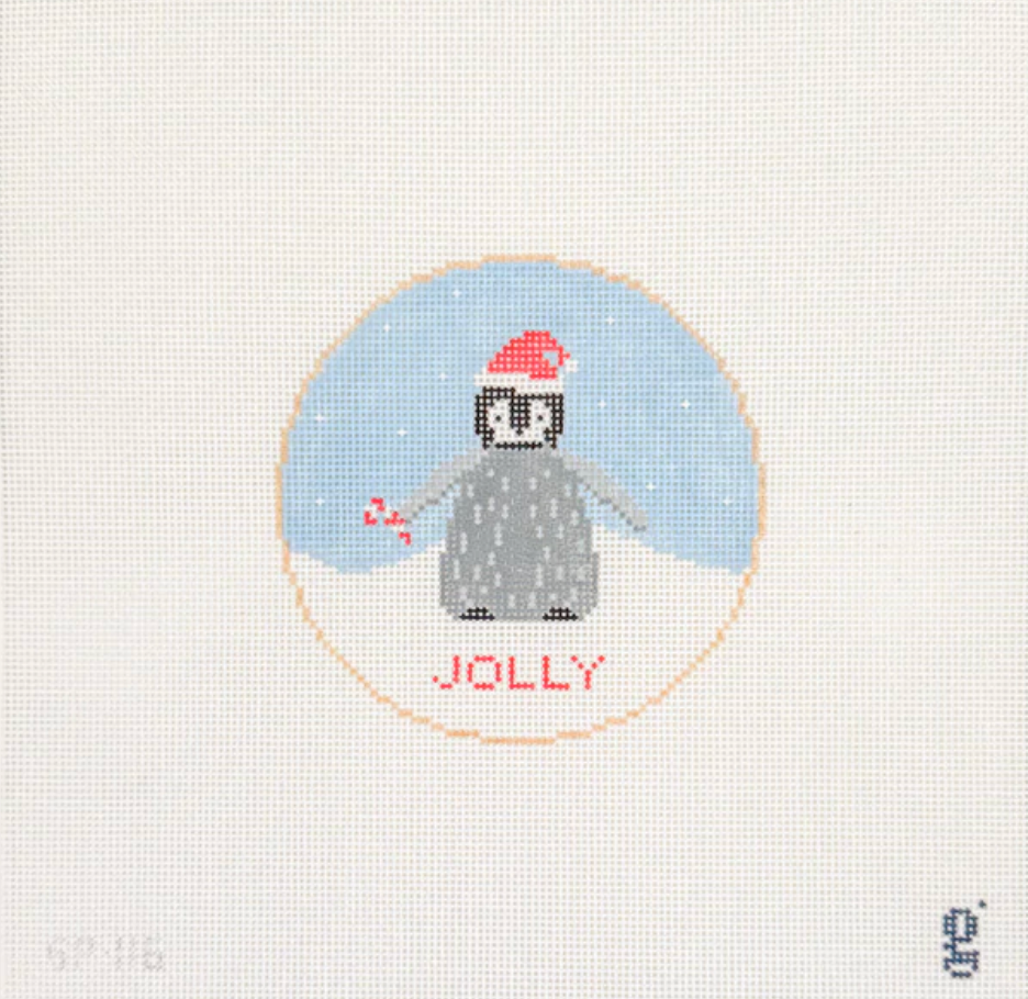 goodpoint Jolly Penguin needlepoint Canvas