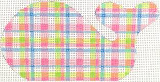 Mini Whale – Patchwork – pinks & blues (September)