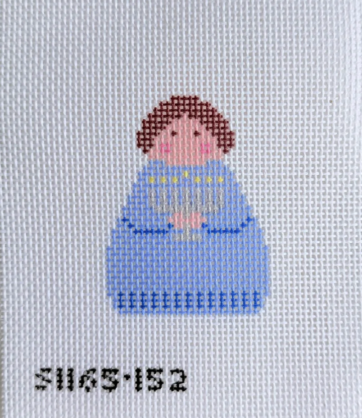 kc designers Hanukkah Menorah Stitch it Angel needlepoint canvas