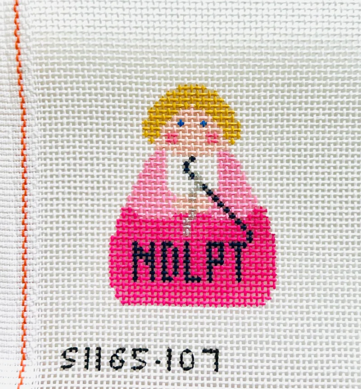 kcd NDLPT Stitch-It Angel needlepoint canvas