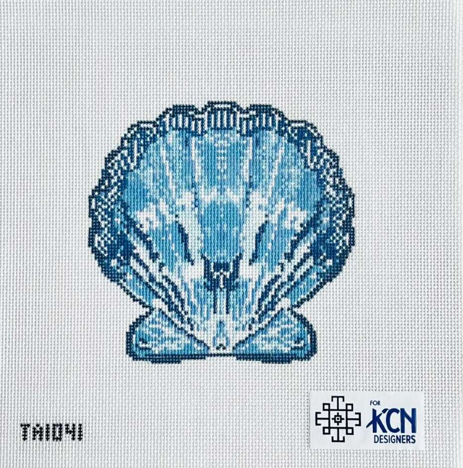 kcd Scallop Ornament Canvas needlepoint canvas