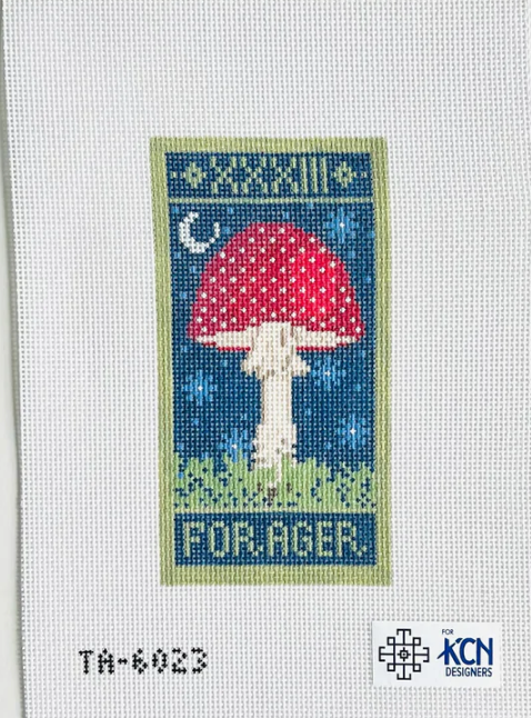 kcd thorn alexander Forager Eyeglass Case needlepoint canvas