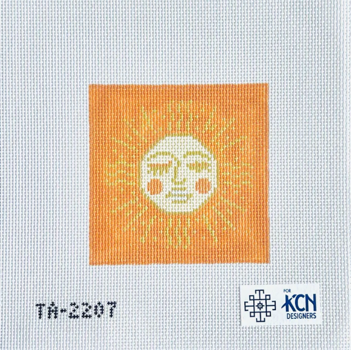kcn Sun Square needlepoint Canvas