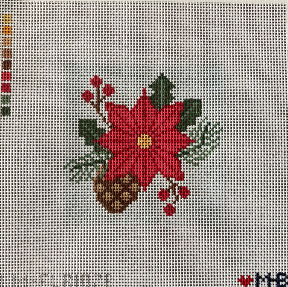 love mhb Winter Bouquet needlepoint canvas