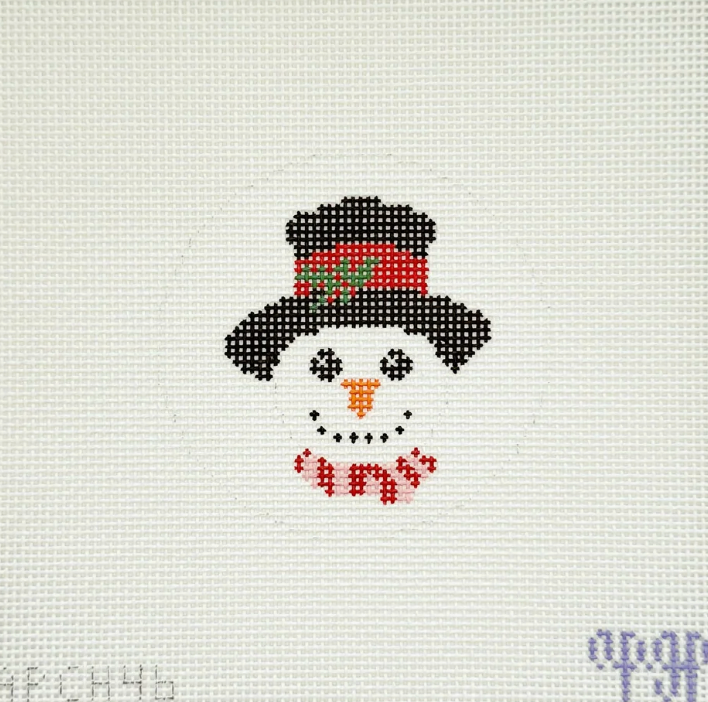 melissa loves ndlpt North Pole Pals Snowman needlepoint canvas