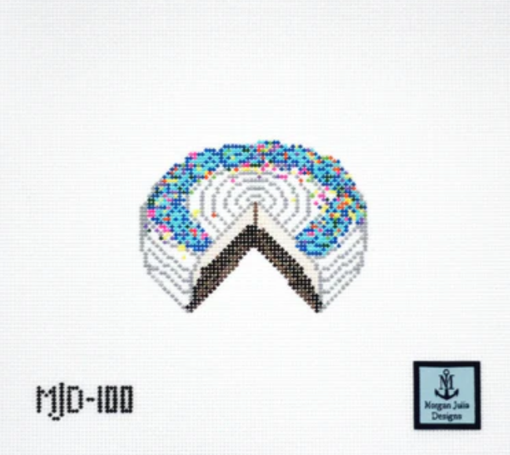morgan julia Ice Cream Cake needlepoint canvas