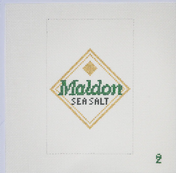 oz needle and thread Maldon Sea Salt needlepoint Canvas