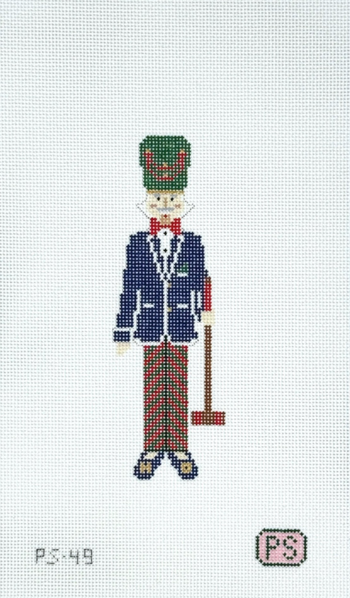 prepsetter Preppy Nutcracker needlepoint canvas