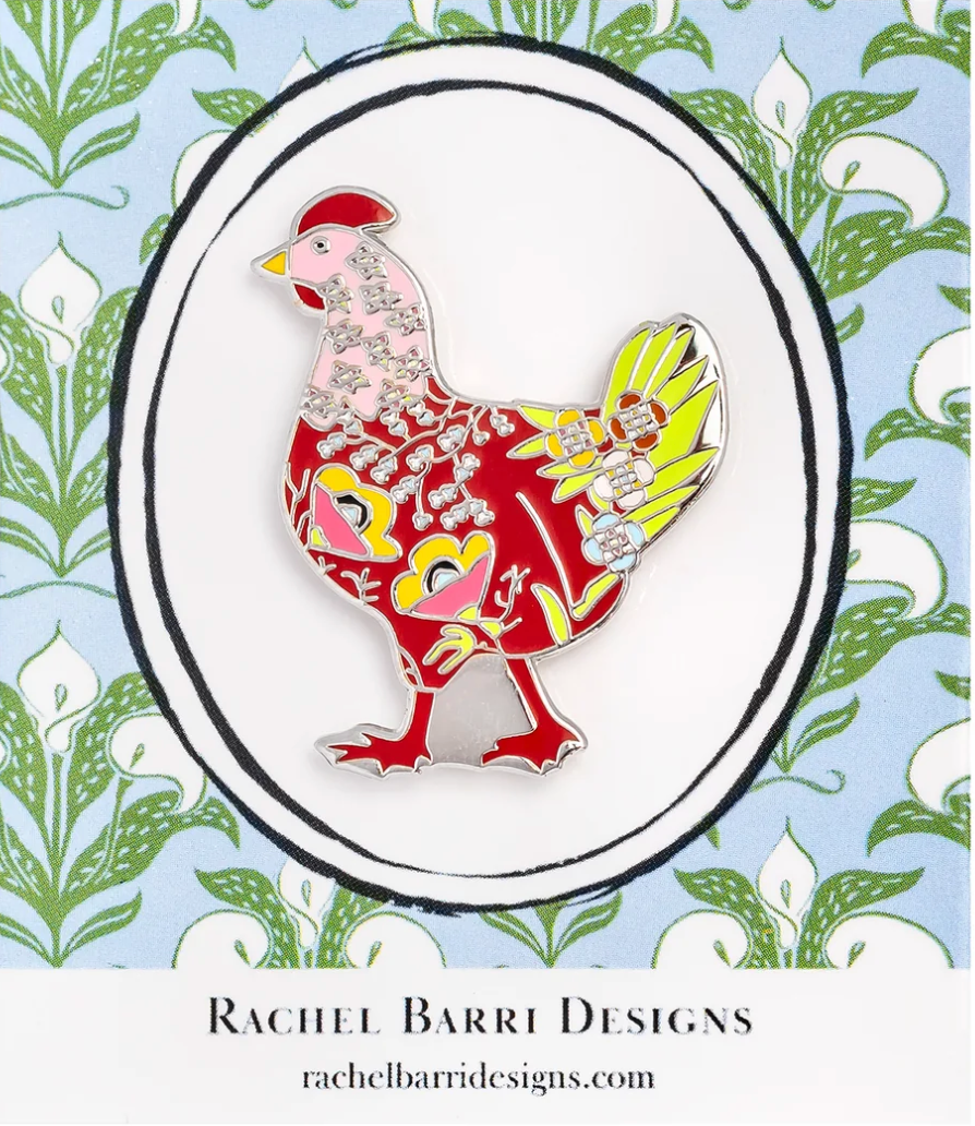 rachel barri Coco the chicken Needle Minder