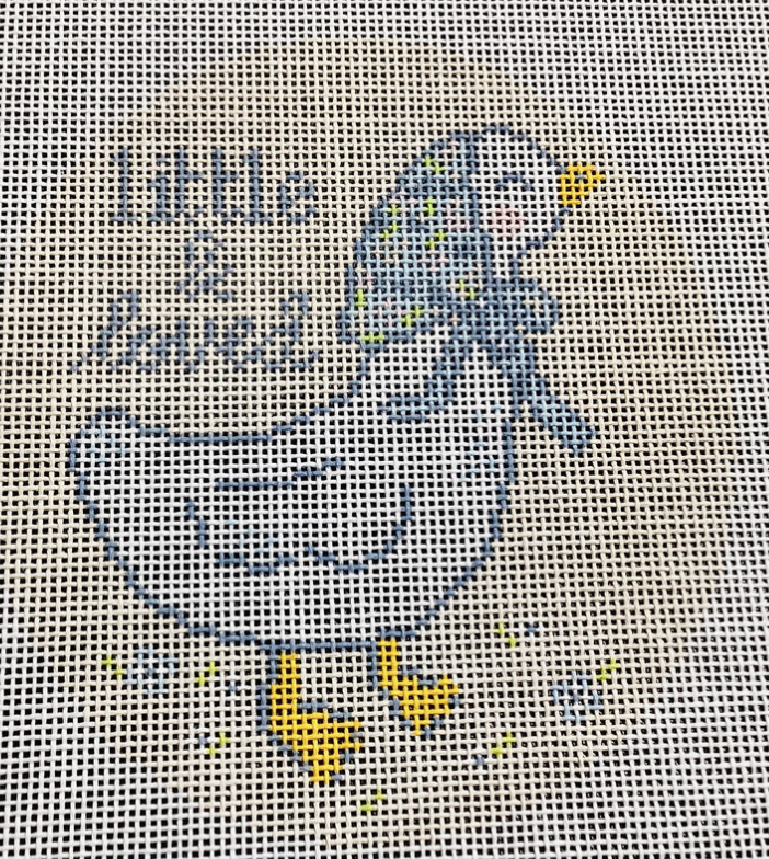 rachel barri Little and Loved needlepoint canvas