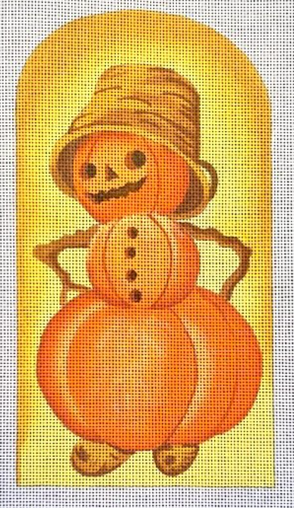 raymond crawford Happy Pumpkin needlepoint canvas