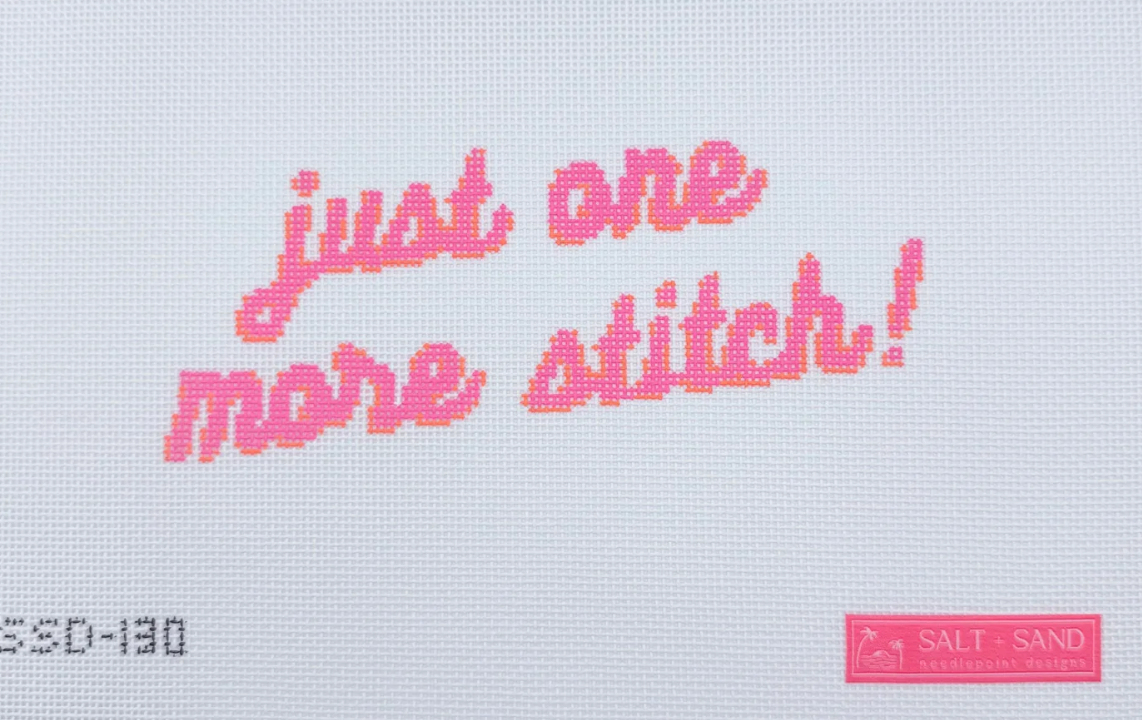 salt and sand one more stitch needlepoint canvas