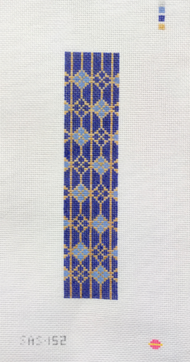 saturnalia Sapphire Key Fob needlepoint canvas
