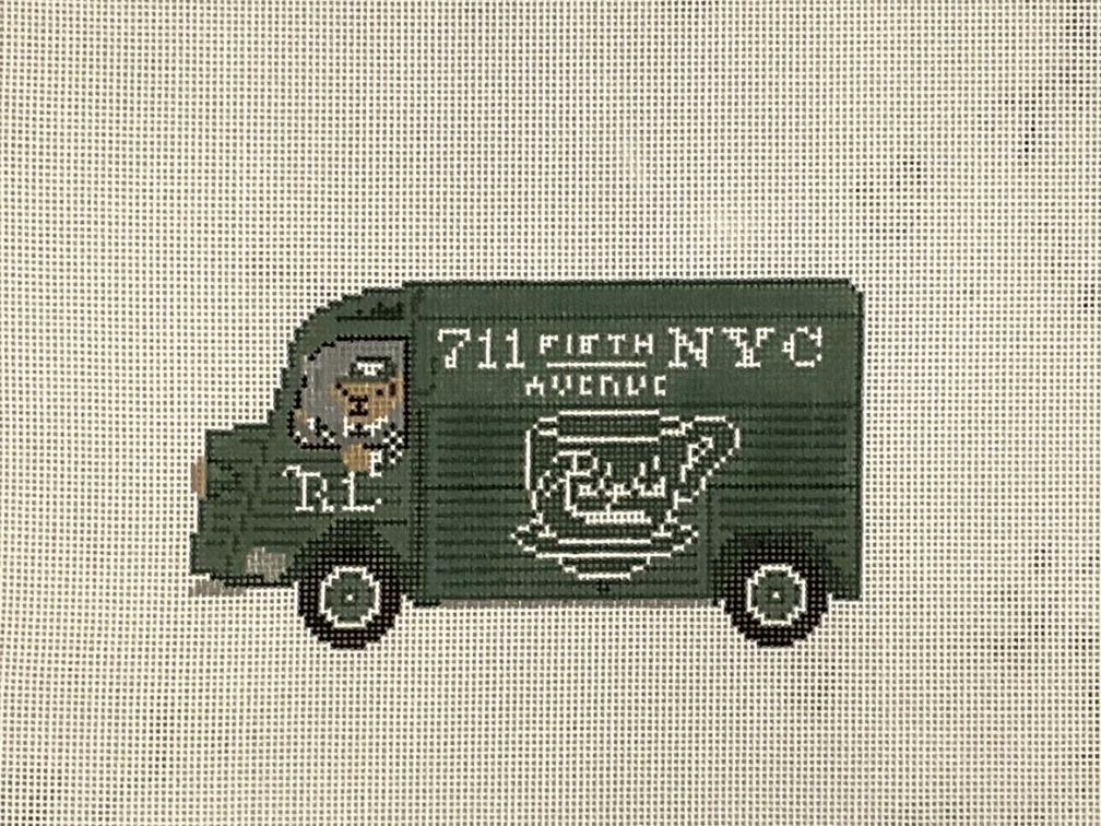 skooters designs Ralph Truck needlepoint canvas