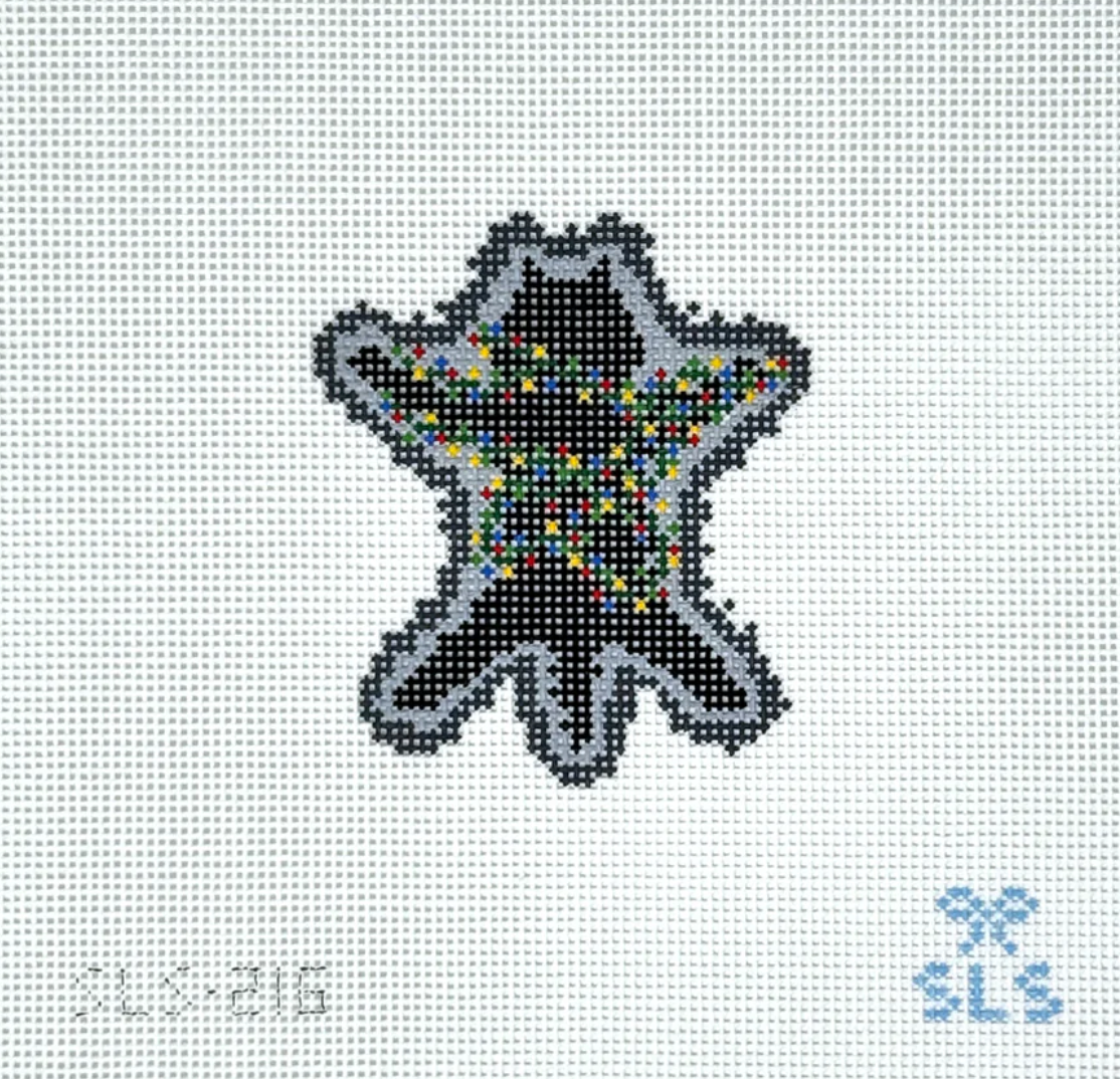 sls needlepoint Griswold Fried Cat canvas