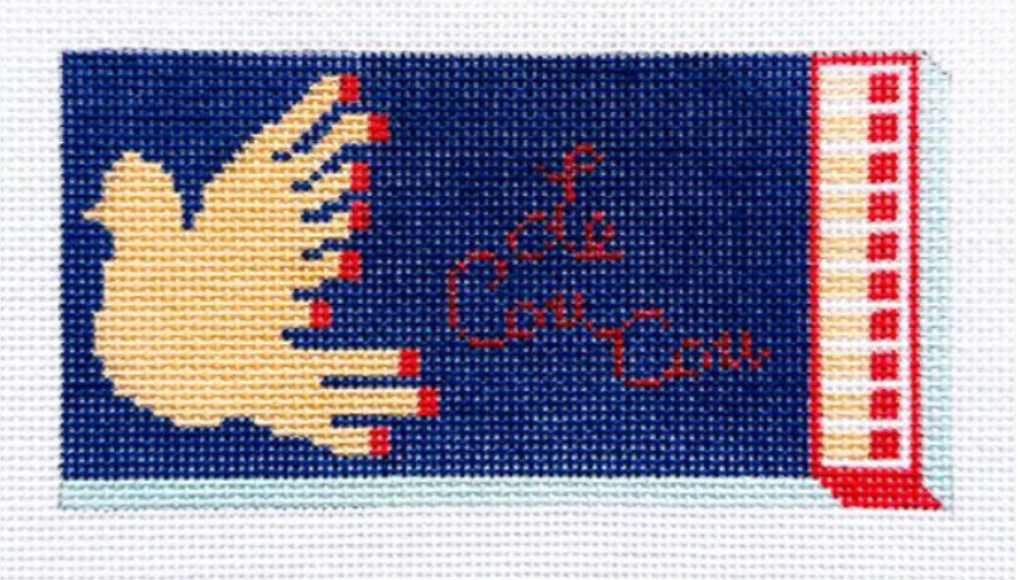 spruce st le cou cou matchbook needlepoint canvas